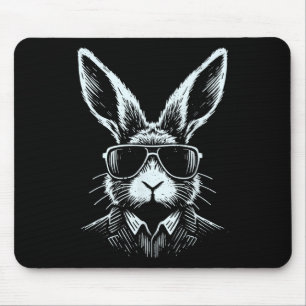 Sonniges Gesicht mit Stühlen für Jungen Männer Kin Mousepad