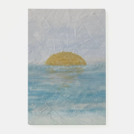 Sonniges Meer Aquarell Post Hinweise Post-it Klebezettel