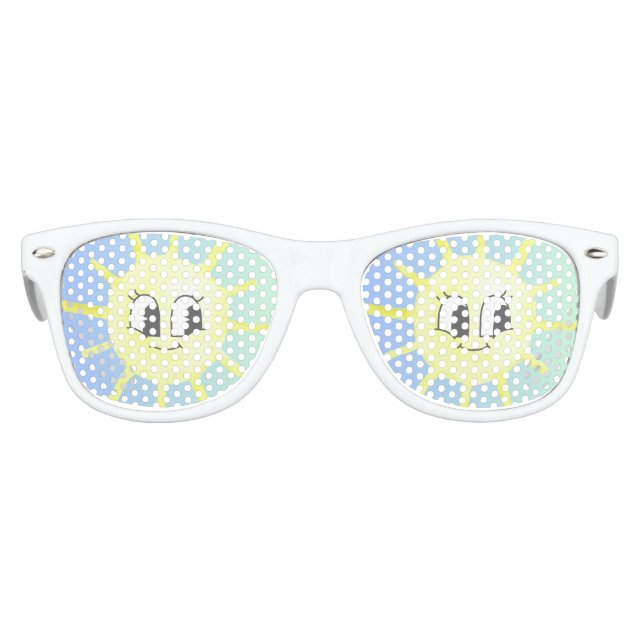 Sonniges niedliches Party Sonnenbrille (Vorderseite)