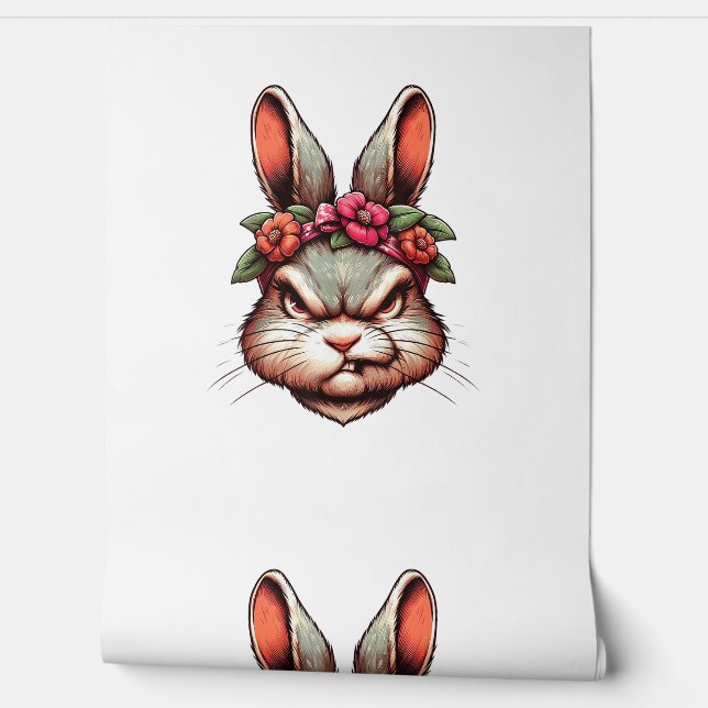 Sonniges Ostern, Angry Bunny, Funny Rabbit, Funny  Tapete (Abrollen)