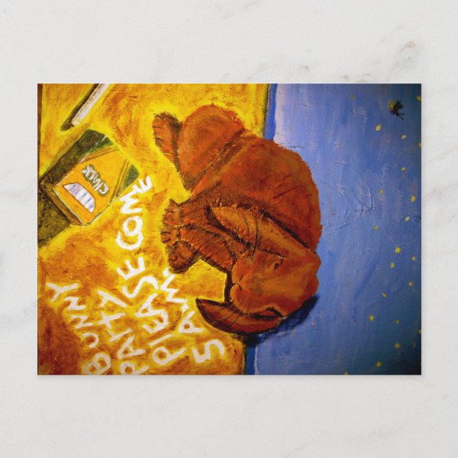 sonniges Party Postkarte (Vorderseite)