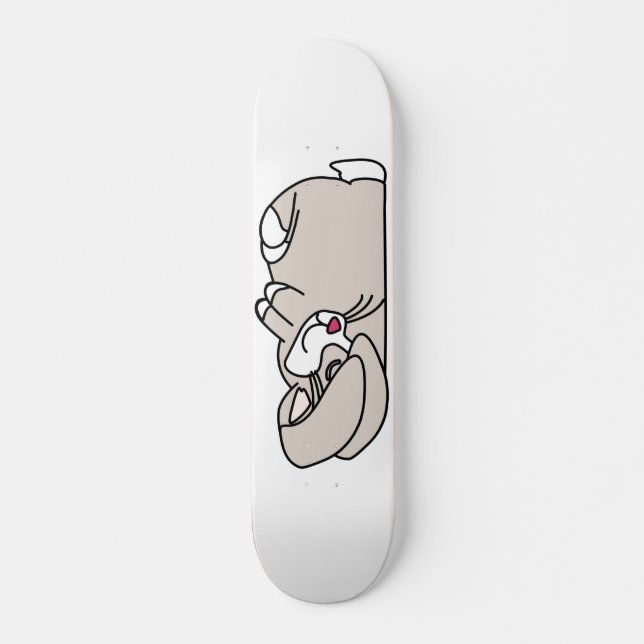Sonniges Skateboard Deck (Vorne)