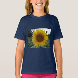 Sonniges Sonnenblumen-Grafik-T-Shirt für stilvolle T-Shirt