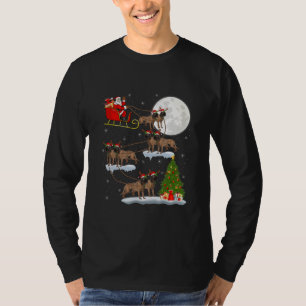 Sonniges Weihnachtslicht Tree Ein perfektes Wochen T-Shirt