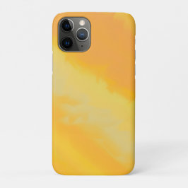 Sonniges Zitrus-Gold-Wasserfarbe Case-Mate iPhone Hülle