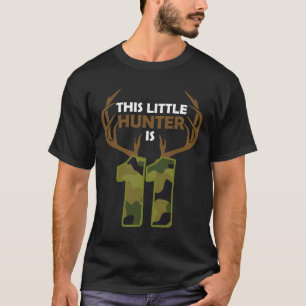 Sonntag, 11. Geburtstag, 11. Jahr Jäger Geschenk B T-Shirt