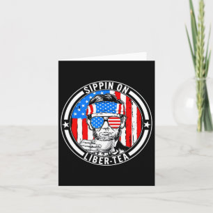 Sonntag, 4. Juli Sippin auf Liber-Tee Liberty USA Karte