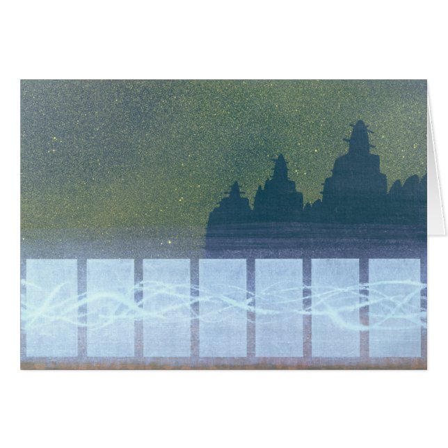 Sonntag Abend Djenne Mali (Vorderseite (Horizontal))