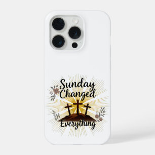 Sonntag ändert Alles Christliches Handyhülle iPhone 15 Pro Hülle