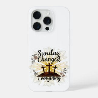 Sonntag ändert Alles Christliches Handyhülle iPhone 15 Pro Hülle