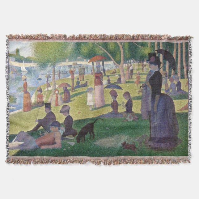 Sonntag auf La Grande Jatte Seurat Malerei Decke (Vorderseite)