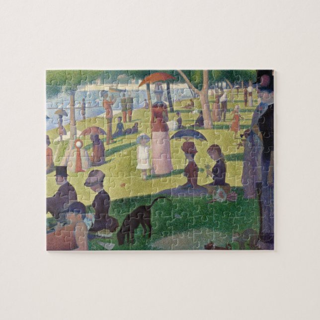 Sonntag auf La Grande Jatte Seurat Malerei Puzzle (Horizontal)