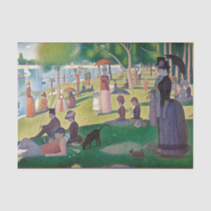 Sonntag auf La Grande Jatte Seurat Malerei Seidenpapier