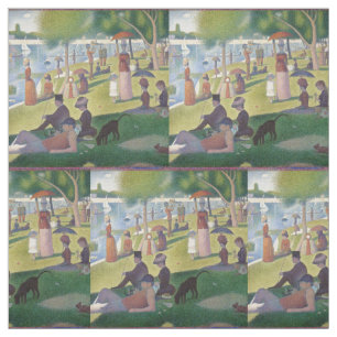 Sonntag auf La Grande Jatte Seurat Malerei Stoff