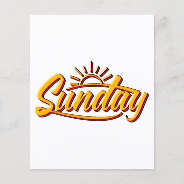 SONNTAG BEST SOMMER (Vorderseite)