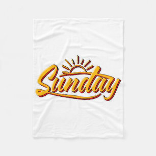 SONNTAG BEST SOMMER FLEECEDECKE