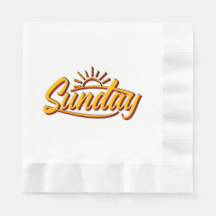SONNTAG BEST SOMMER SERVIETTE
