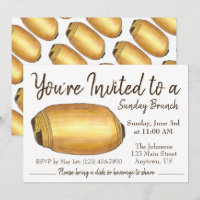Sonntag Frühstück Brunch Pain au Chocolat Croissan