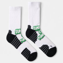 Sonntag & Funday Crew Socken, Lustige Wochenend-Vi