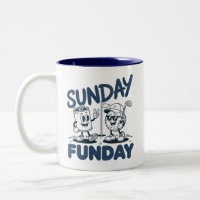 Sonntag Funday Golf Lustiges Golfen Golfer Retro