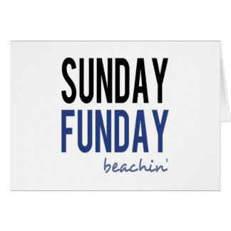 Sonntag Funday Strand