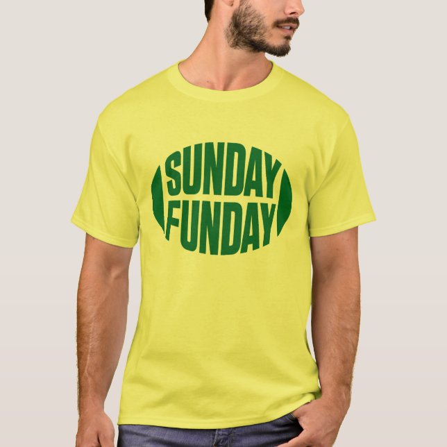 Sonntag Funday T-Shirt (Vorderseite)