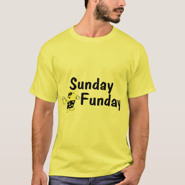 Sonntag Funday T-Shirt (Vorderseite)
