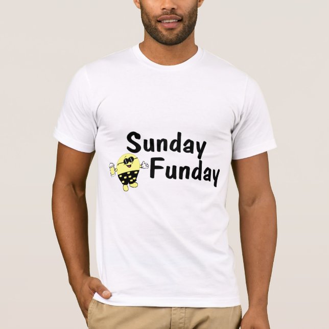 Sonntag Funday T-Shirt (Vorderseite)