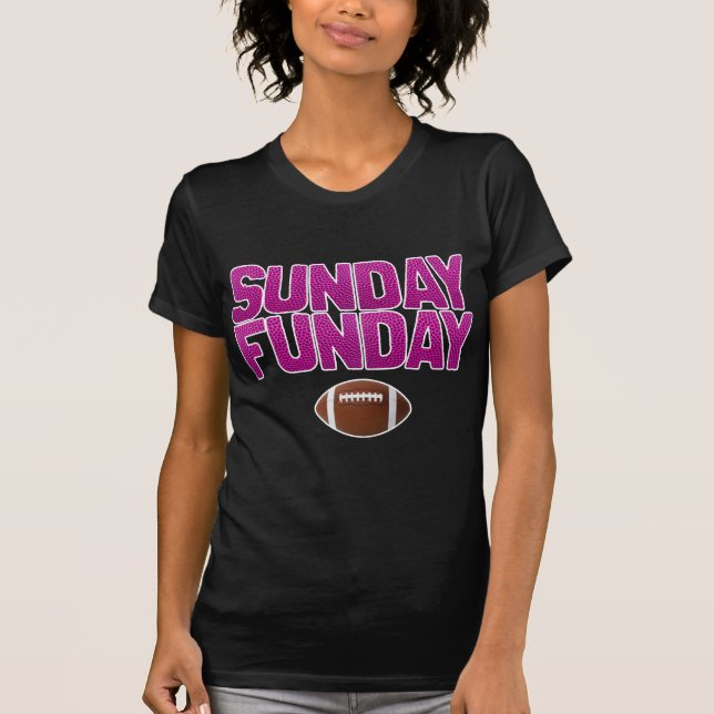 Sonntag Funday T-Shirt (Vorderseite)