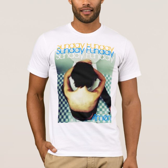 Sonntag Funday T-Shirt (Vorderseite)