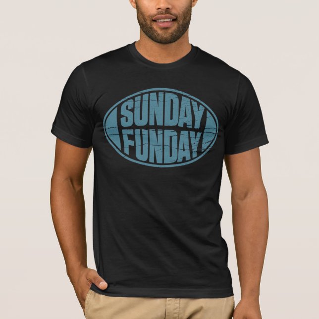 Sonntag Funday T-Shirt (Vorderseite)