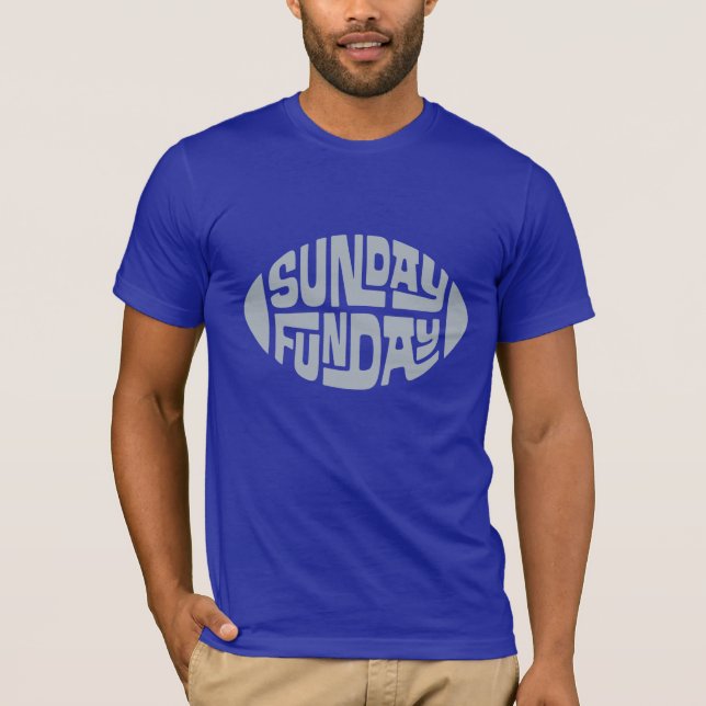 Sonntag Funday T-Shirt (Vorderseite)