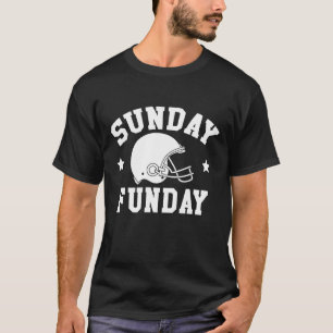SONNTAG IST MEIN FUNDAY FUSSBALL-SPORT T-Shirt
