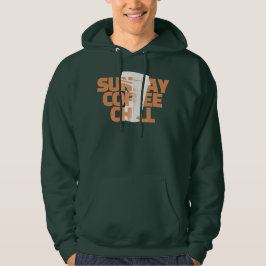 Sonntag Kaffee Chillen Grafik Hoodie