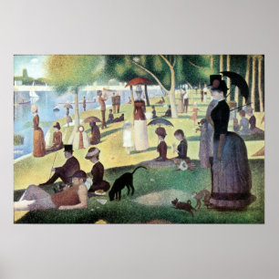 Sonntag Nachmittag Insel La Grande Jatte by Seurat Poster