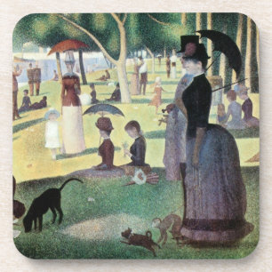 Sonntag Nachmittag Insel La Grande Jatte by Seurat Untersetzer