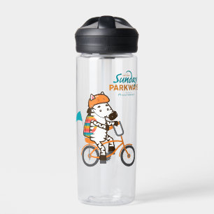 Sonntag Parkways Zebra Wasserflasche Trinkflasche