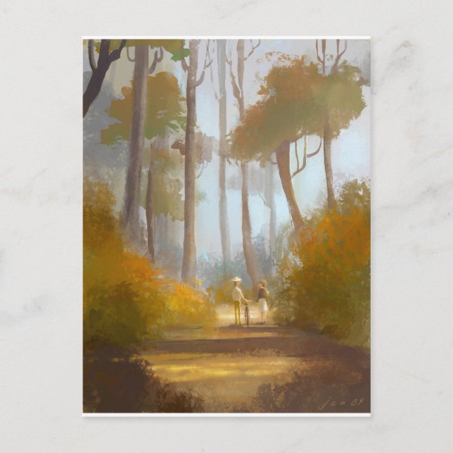 Sonntag Postkarte (Vorderseite)