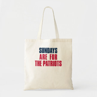 Sonntag sind für The Patriots, New England Footbal Tragetasche