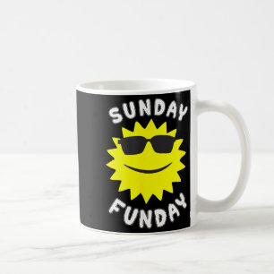 Sonntag Sonn Tag Funday Lustiger Tag Kaffeetasse