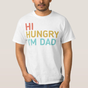 Sonntag Vatertag Hallo Hunger Ich bin Vater (Sonne T-Shirt