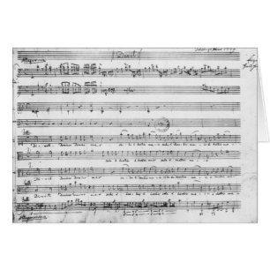 Sonntag Vespers, 1779