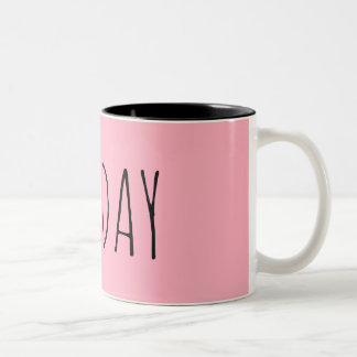 Sonntag | | Wegeerhebung Zweifarbige Tasse