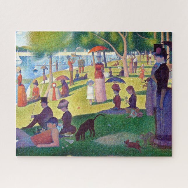 Sonntagnachmittag am La Grande Jatte Puzzle (Horizontal)