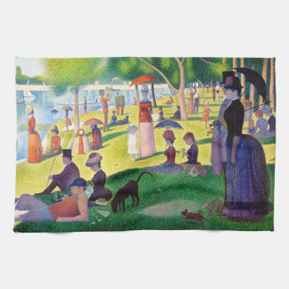 Sonntagnachmittag auf der Insel La Grande Jatte Handtuch