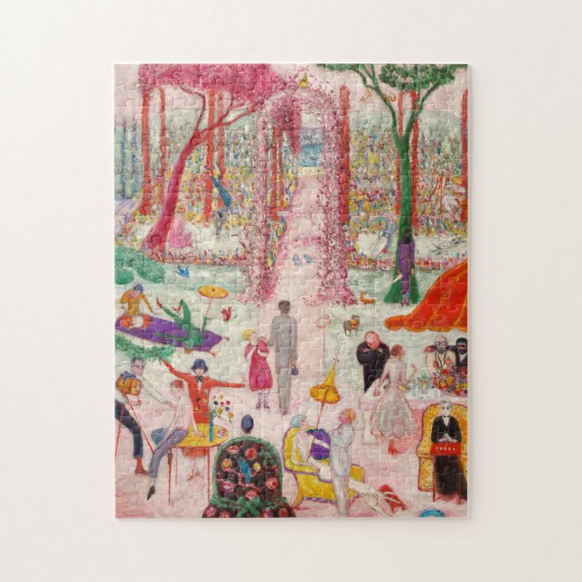 Sonntagnachmittag im Land, 1917 Puzzle (Vertikal)