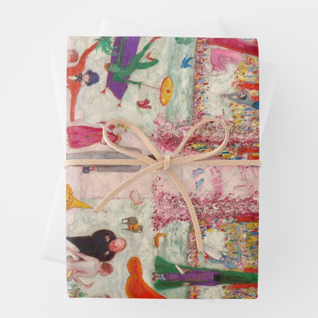 Sonntagnachmittag im Land Geschenkpapier Set (Beispiel)