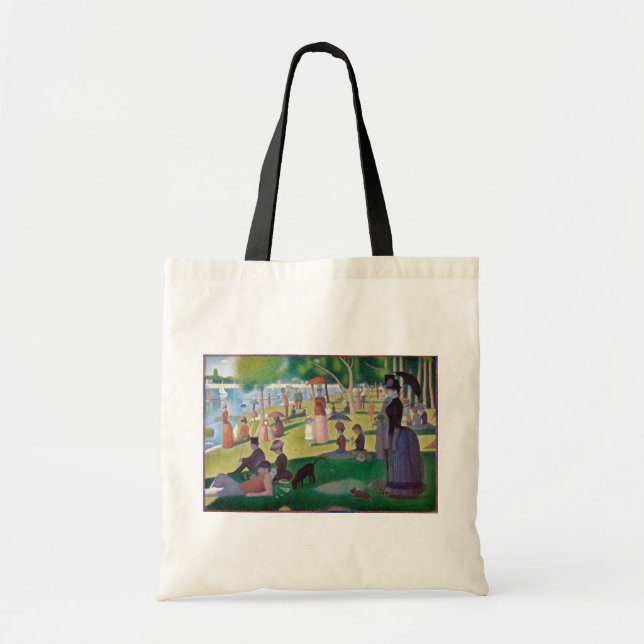 Sonntagnachmittag in La Grande Jatte, Seurat Tragetasche (Vorne)