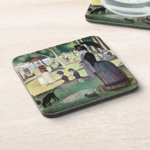 Sonntagnachmittag, Island La Grande Jatte von Seur Untersetzer