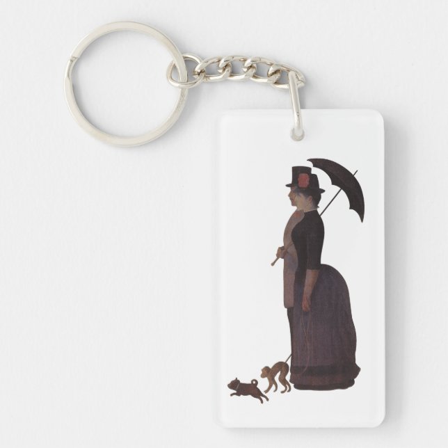 Sonntagnachmittag Schlüsselanhänger (Vorderseite)